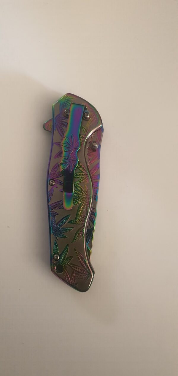 Weed Design Knife Pearlescent - Image 3