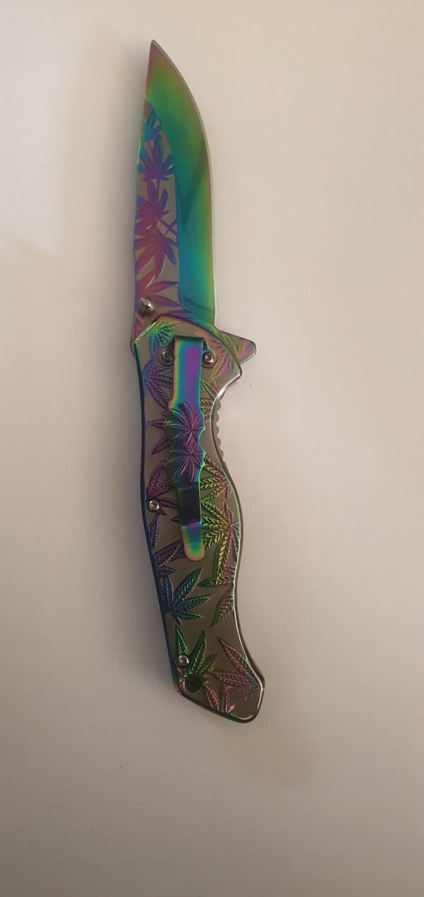 Weed Design Knife Pearlescent - Image 2